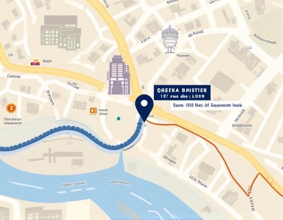 Карта с местоположением магазина 'Чары Цирцеи' в Лионе.